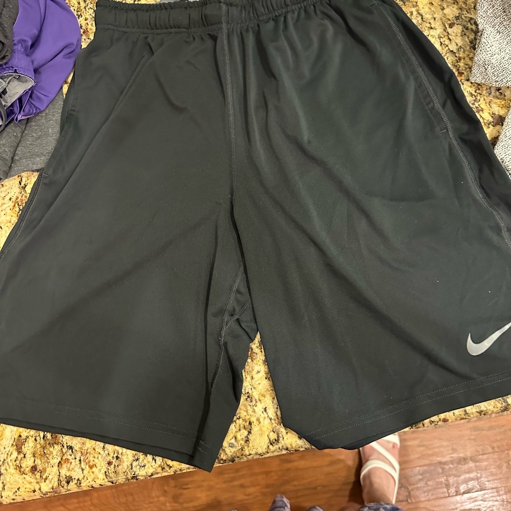 Nike Black Athletic Performance Shorts